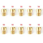 Подходит для 125-200cc главных струй карбюратора двигателя для карбюратора Dellorto (#98), золотые запчасти, Замена 10 шт.комплект