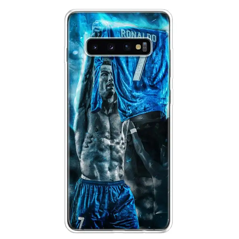 TW108-7 CR7 Криштиану Роналду крышка чехол для телефона для samsung Galaxy S10+ Note 10 9 8 S9 S8 J4 J6 J8 плюс S7 S6 корпус под плетенную сумку - Цвет: TW108-7