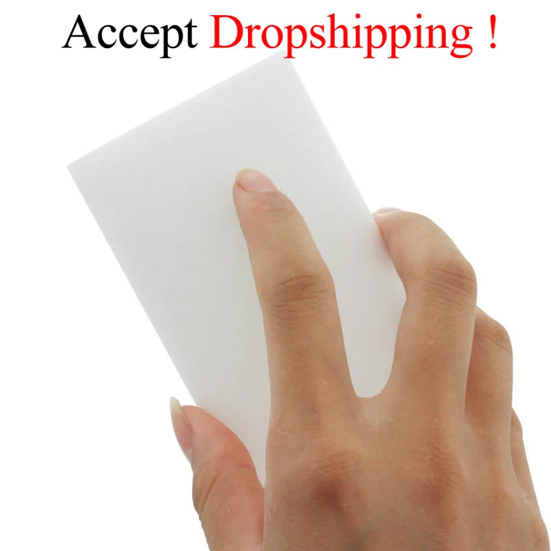 100 шт. Меламин губка волшебная белый ластик для кухня ванная офис принадлежность