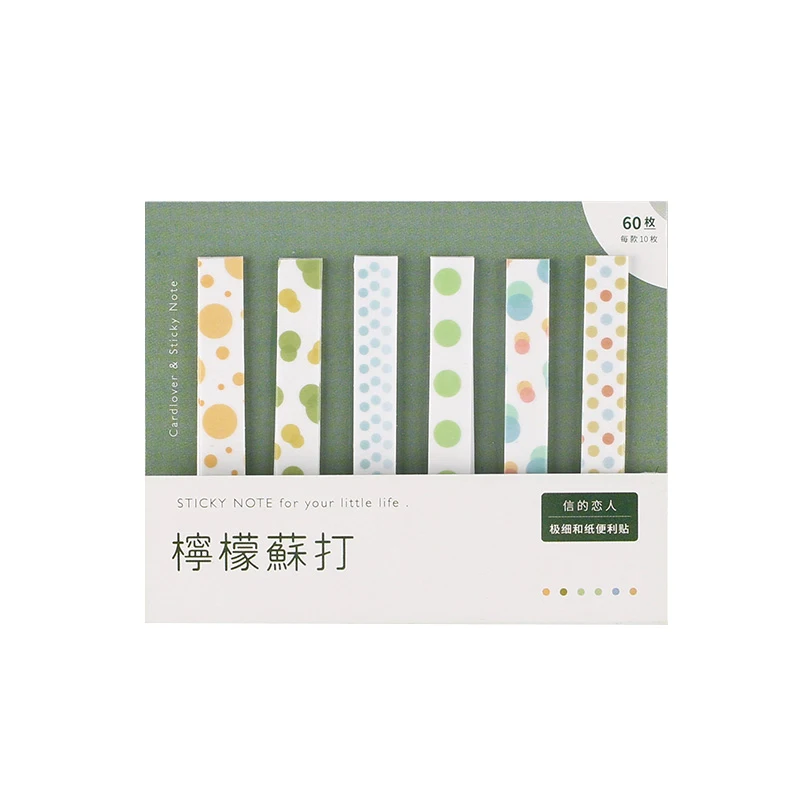 60 листов Kawaii Plant memo pad самоклеящиеся N Times Липкие заметки милый блокнот для детских