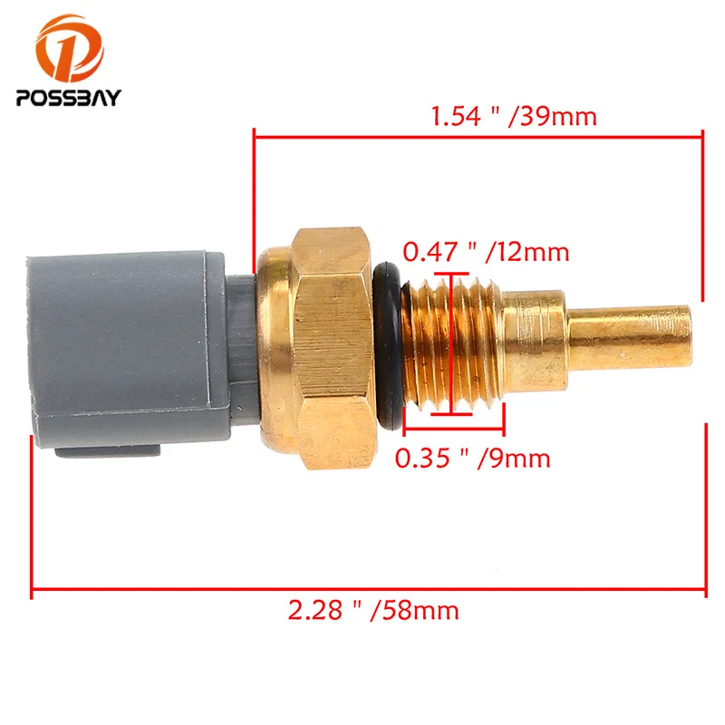 Posbay высокая производительность мотоцикла температура воды радиатора