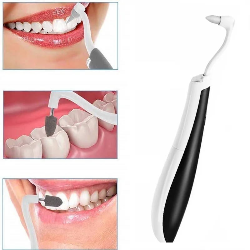 

Acoustic Vibration Dental Cleaner Household Electric Water Flosser With 3 Modes To Remove Teeth Tartar Satin