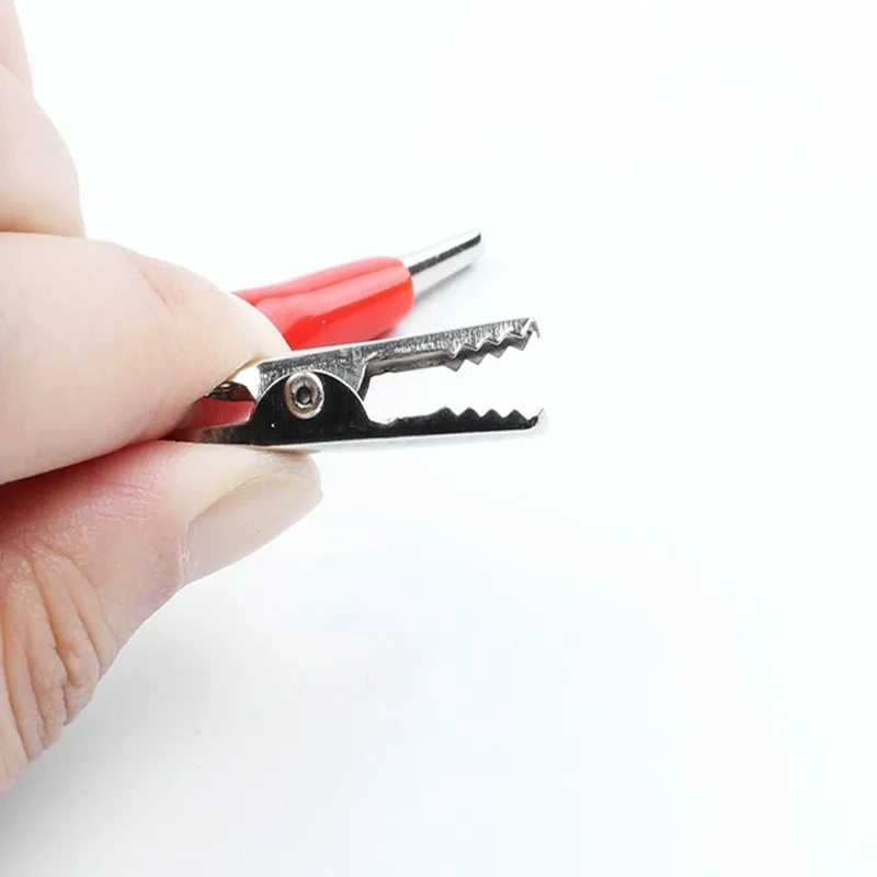 Зажим типа крокодил на штекер банан 1 м | Обустройство дома