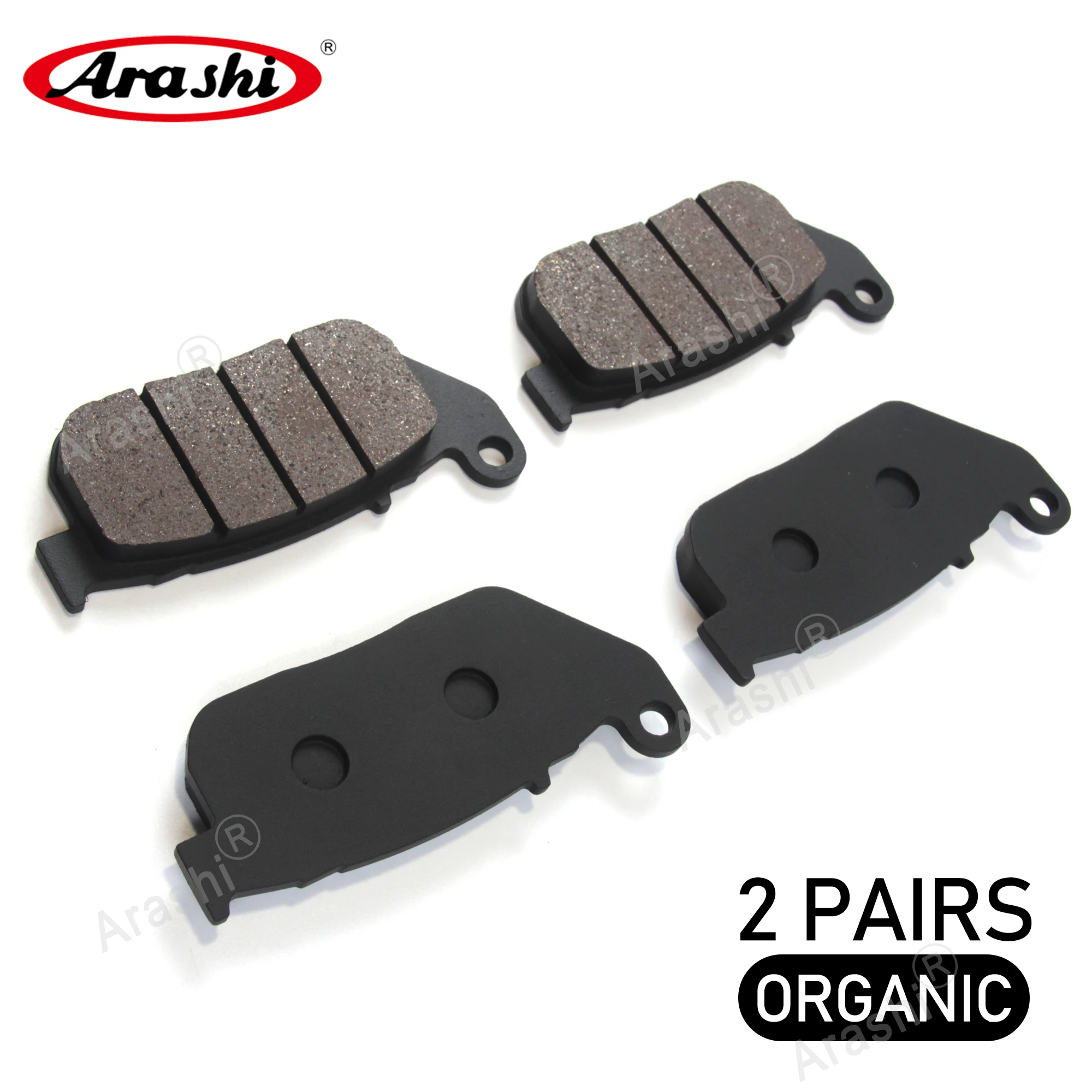 Arashi 1 Комплект Передние Задние тормозные колодки для YAMAHA YZF R6 2008 - 2016 YZF-R6 2009 2010 2011 2012