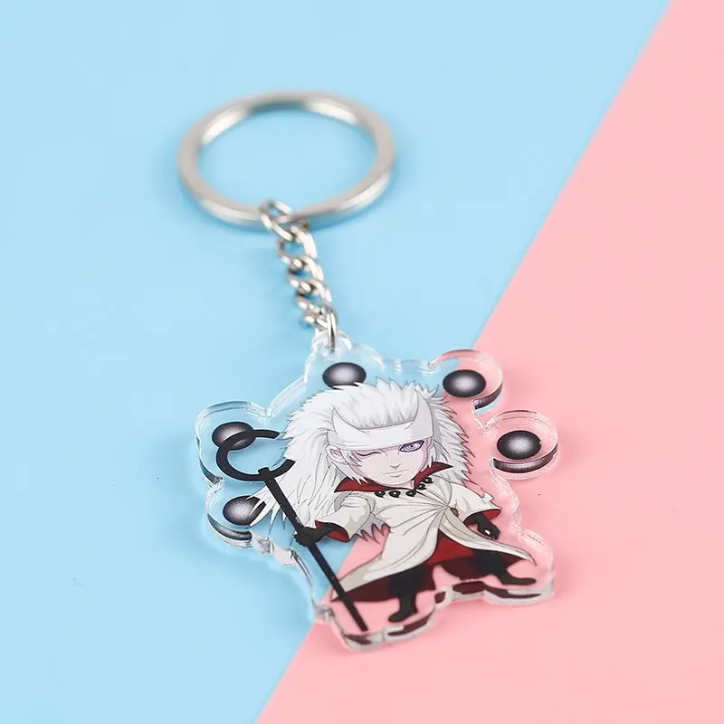 Брелок с символикой Наруто милый акриловый брелок фигурками из мультфильмов