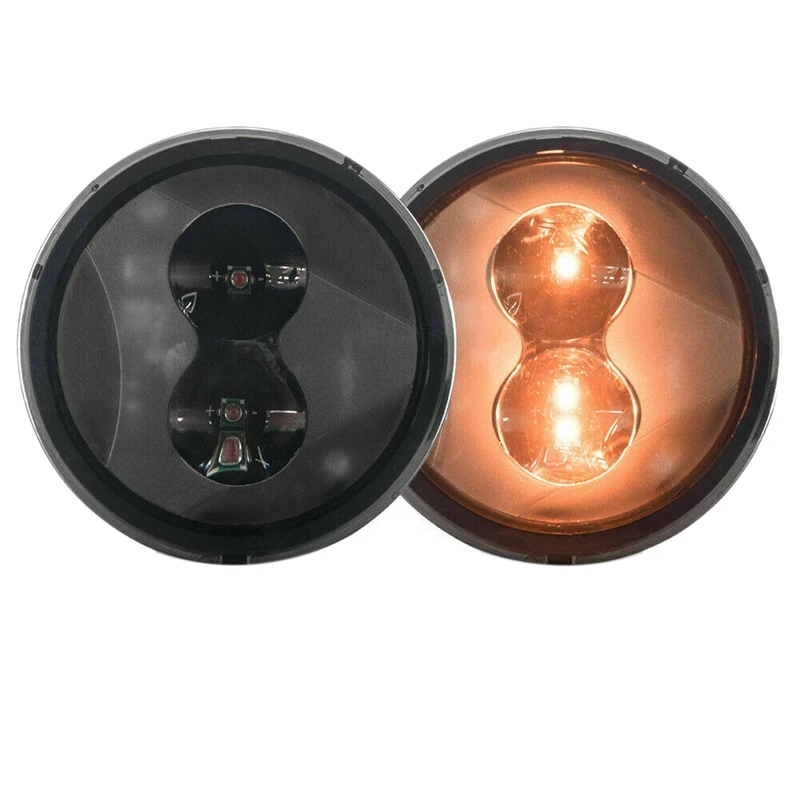 Спереди светодиодный поворотник светильник 3 5 дюймов 2000K головной Крыло