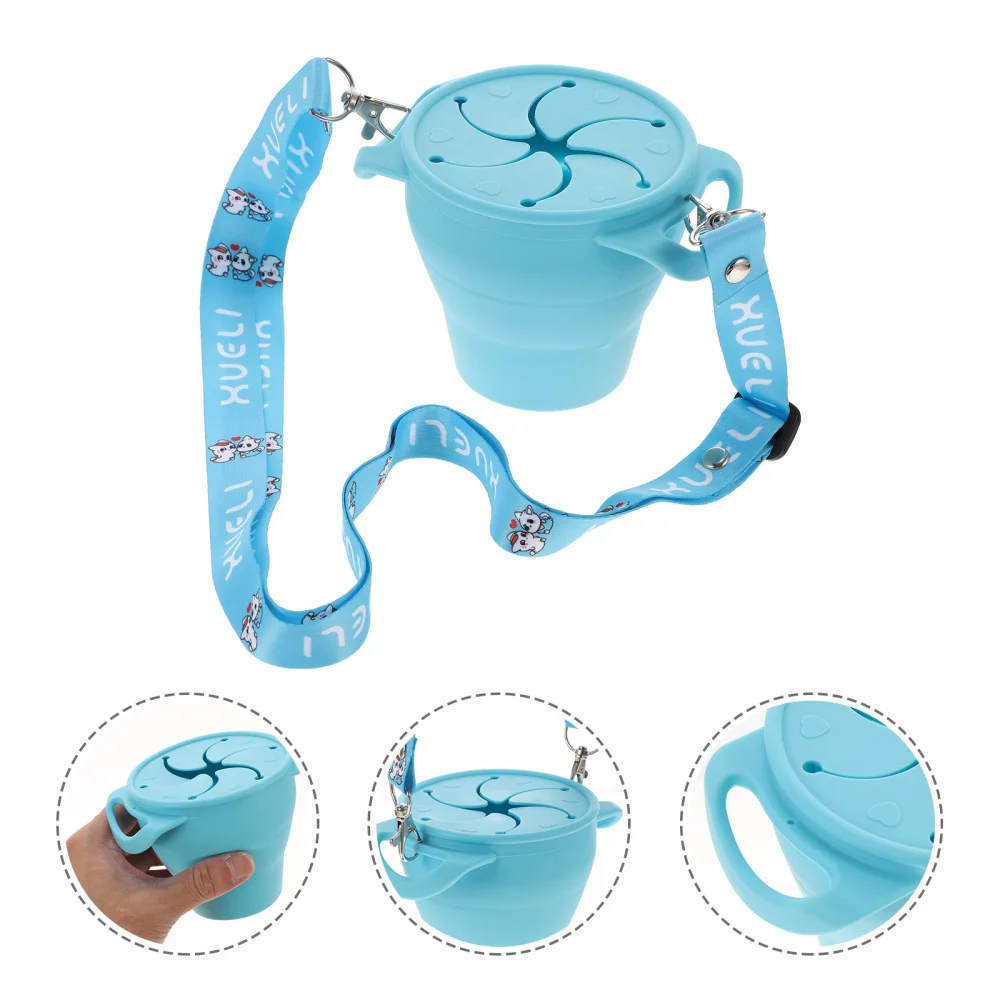 

Baby Snack Containers Baby Bowls Silicone Spill Snack Cup for Toddlers