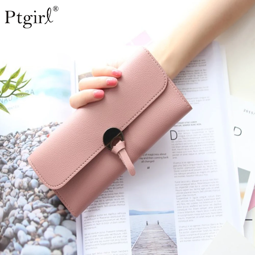 Модные длинные женские кошельки 2019 Женский кошелек и бумажник из