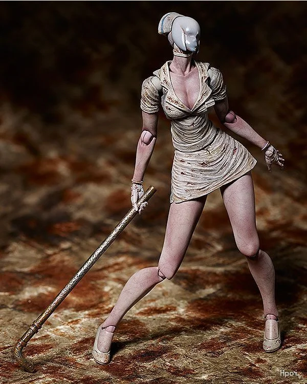

Sp-061 Silent Hill 2 Red Pyramd Thing Figure Bubble Head Nurse Action Figure Halloween Collection Model Toys Doll Gift
