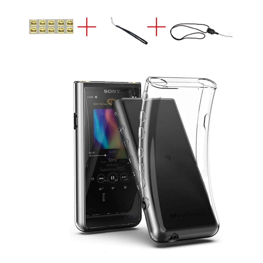 Мягкий прозрачный чехол из ТПУ для SONY Walkman NW ZX500 ZX505 ZX507|Бамперы| |