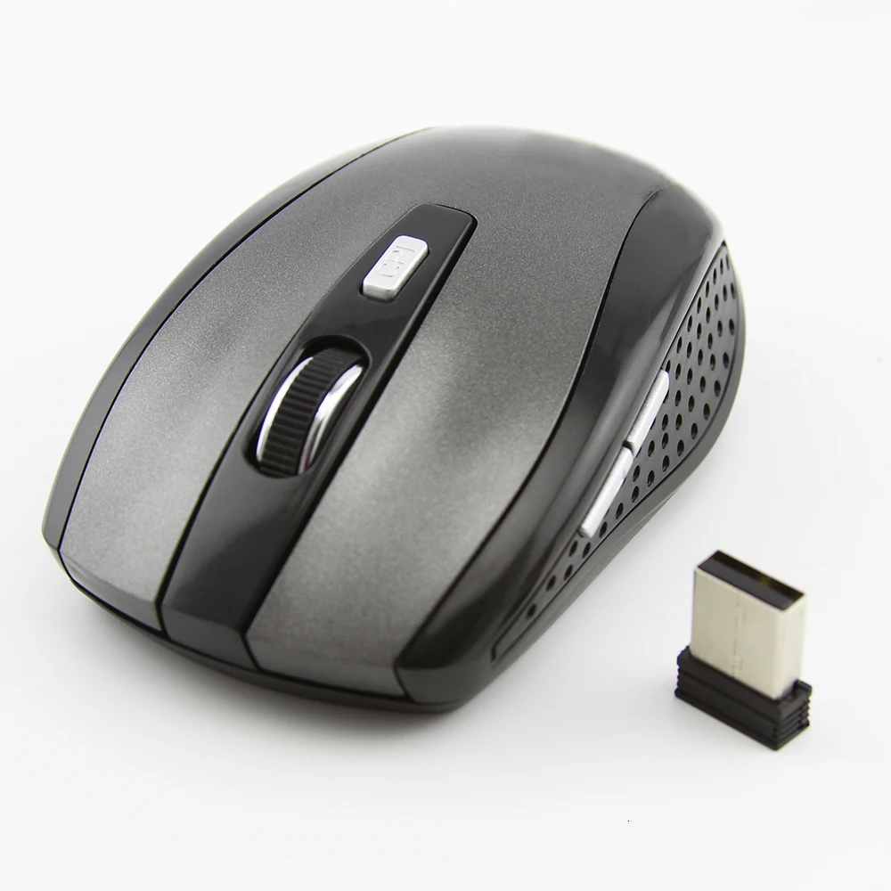 CHYI, беспроводная мышь, эргономичная, 2,4 ГГц, 1600 dpi, USB2.0 приемник, мышь для ПК, ноутбука, рабочего стола, Raton inalambrico, Питание от 2* AAA батареи