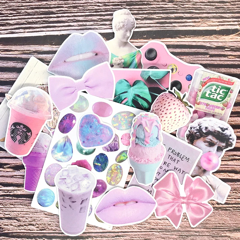 21 шт. розовые фотообои и аксессуары для рукоделия | Дом сад