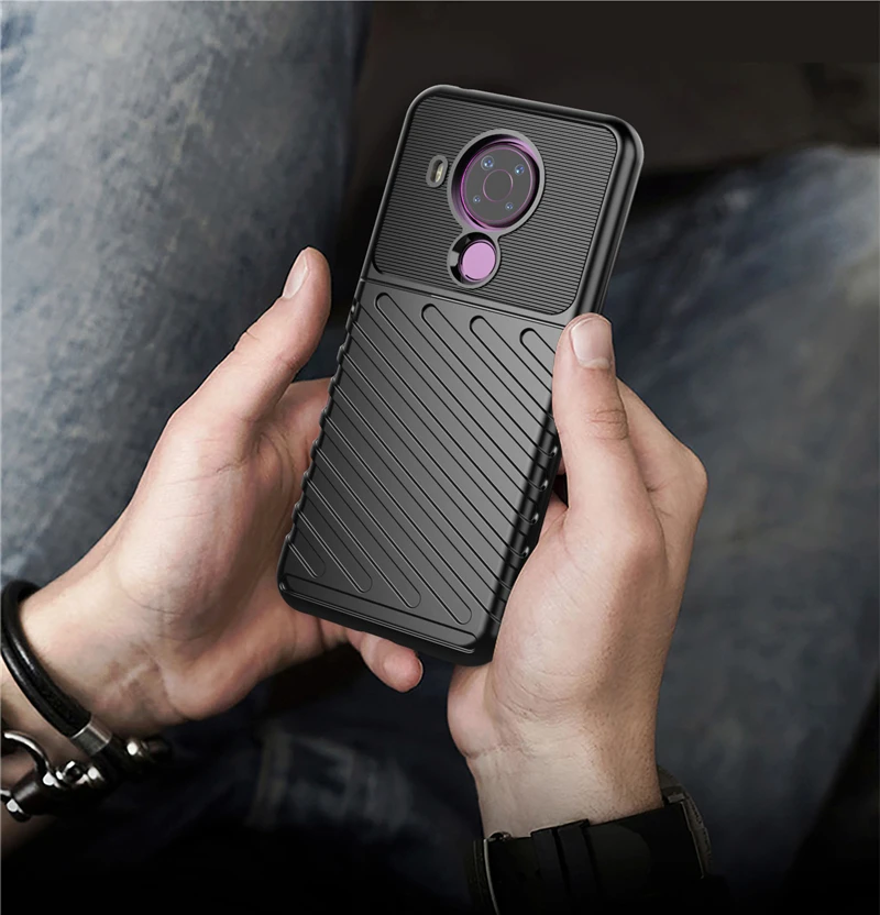 rugged fiber shield cover for nokia 5 4 case bumper full cover back case for nokia 5 4 3 4 2 4 8 3 5 3 1 3 case for nokia 5 4 free global shipping