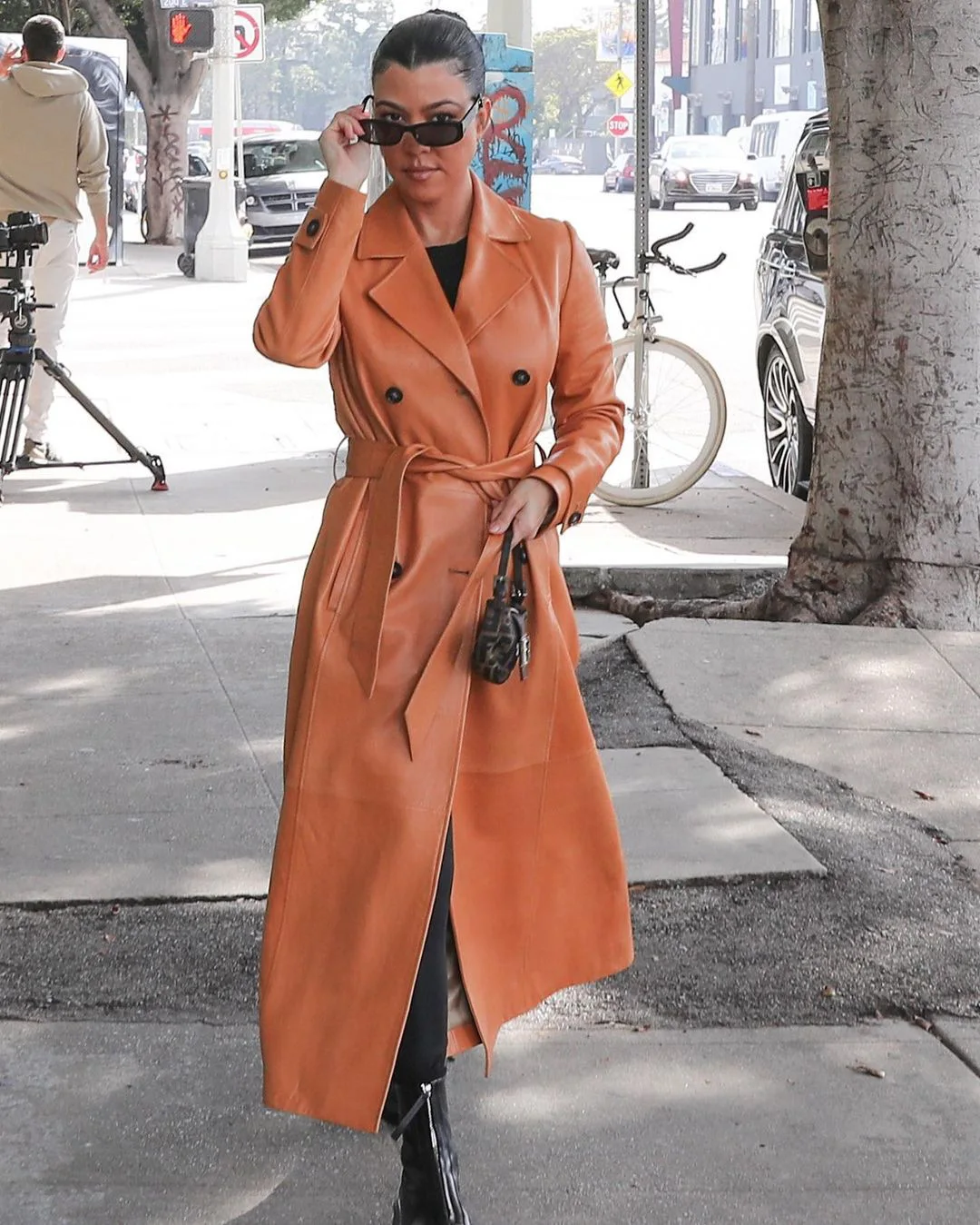 Тренчкот женский из искусственной кожи уличная одежда Длинное свободное