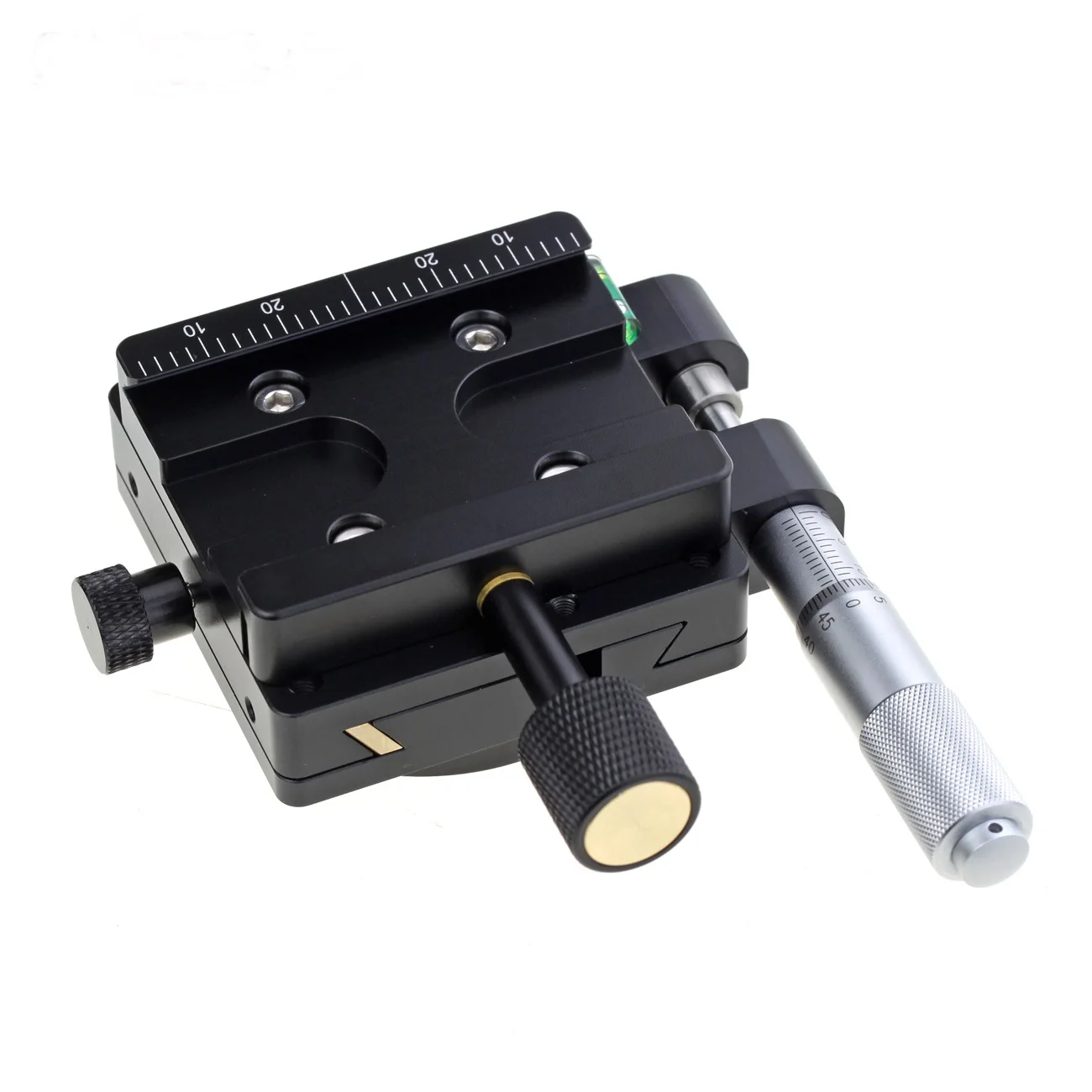 0 01 мм Макро фокусировочная Микрометрическая головка быстросъемная пластина