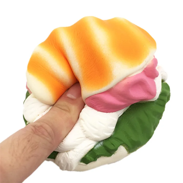 Мягкая кукла медленно восстанавливающая форму милый гамбургер хот-дог Догги