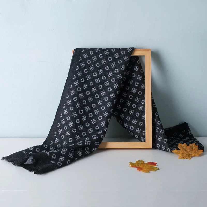 2021 роскошный брендовый дизайнерский мужской шарф кашемировые шарфы зимний