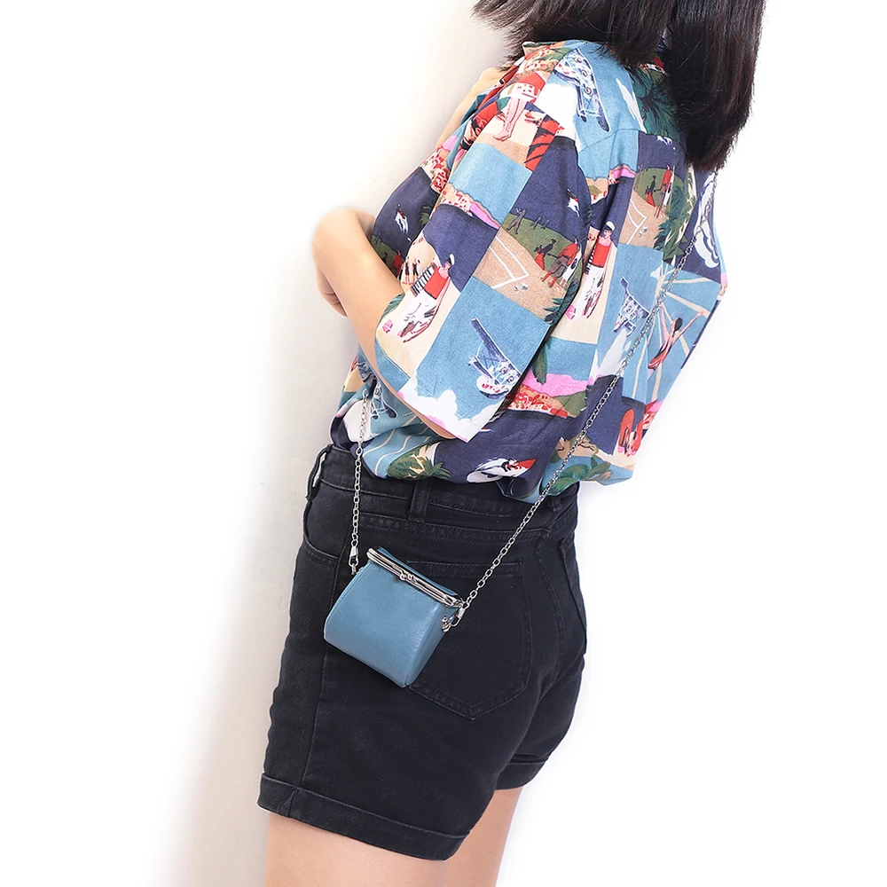 Модный маленький кошелек JOGUJOS из натуральной кожи женские мини-сумки 2021