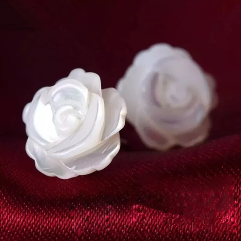 Женские серьги гвоздики из серебра 100% пробы|earrings fashion|earrings wholesalefashion earrings |