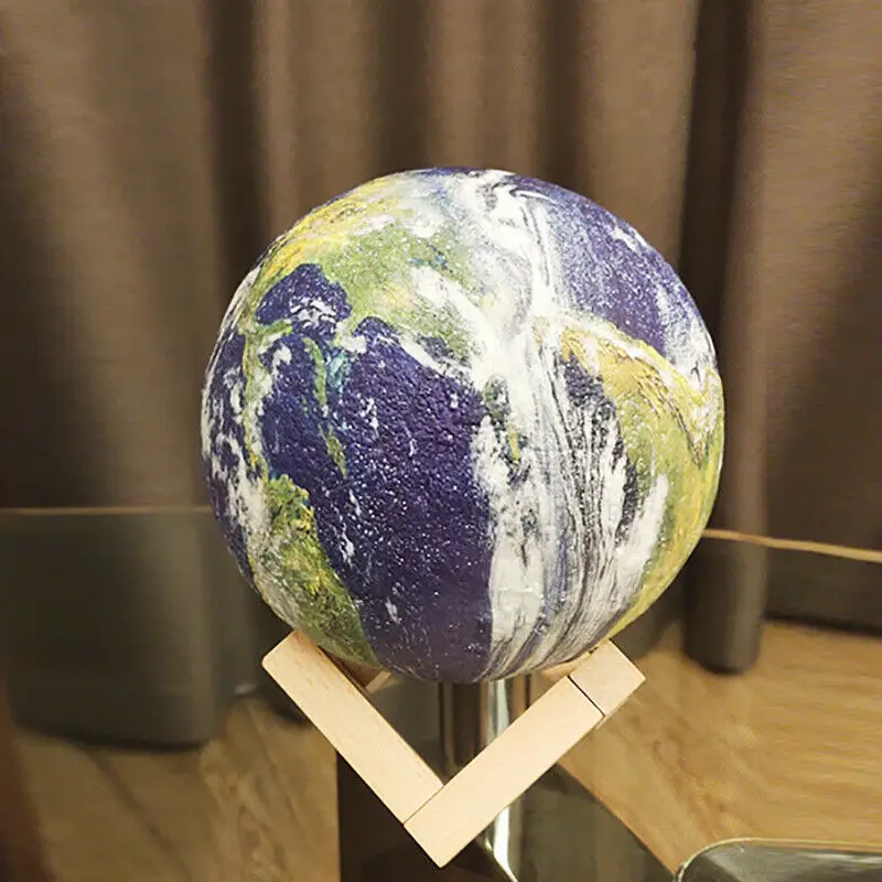 

Креативный ночсветильник с 3d-печатью, 16 цветов, сенсорный пульт дистанционного управления