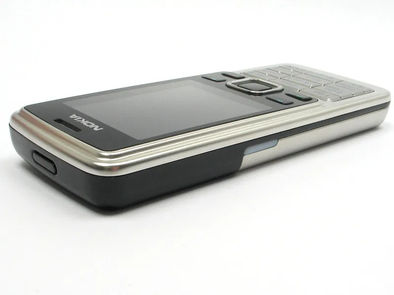 Nokia 6300 разблокированный gsm мобильный телефон английский и арабский и русский клавиатура восстановленные сотовые телефоны