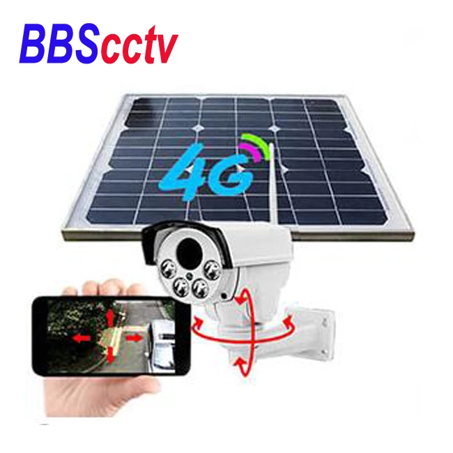 

Новое поступление 1080p 4 зум ptz Водонепроницаемая наружная 4g ir расстояние 60 м Солнечная камера безопасности