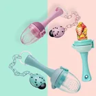 Детская зубная нить с цепочкой для соски, подарок, ниблер для свежего питания, детская кормушка для фруктов, безопасная детская соска для соски