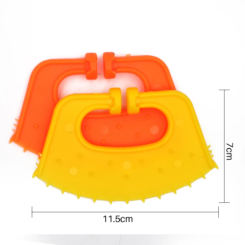 10 шт. носа коровы шип бежевого крупного рогатого скота зажим для прикорм