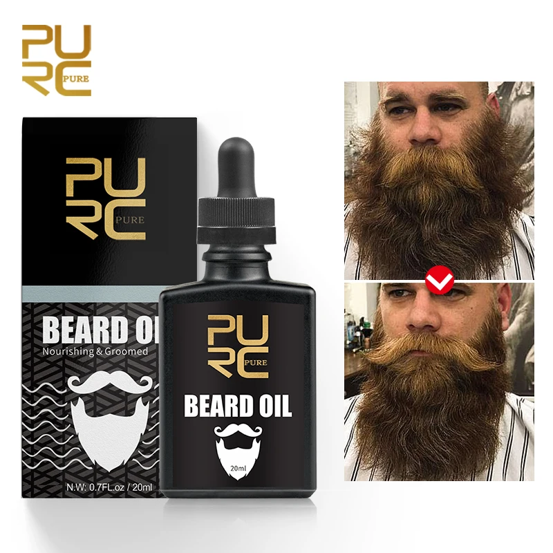 

PURC 20ml Naturally Beard Hair Oil Nourish for men