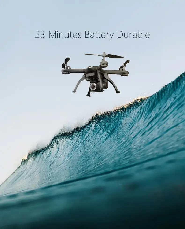 Лучший Радиоуправляемый Дрон 4K HD камера с живым видео квадрокоптером wifi FPV Дрон с одной кнопкой возврата полета Hover Fly 25mins RC вертолет