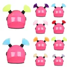 Мотоциклетный шлем грязная оплетка конский хвост деко Мотокросс на все лицо внедорожный шлем силиконовая присоска стайлинга автомобилей панк стиль Косплей