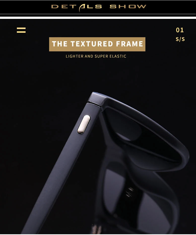 Поляризованные солнцезащитные очки унисекс Классические поляризованные в стиле