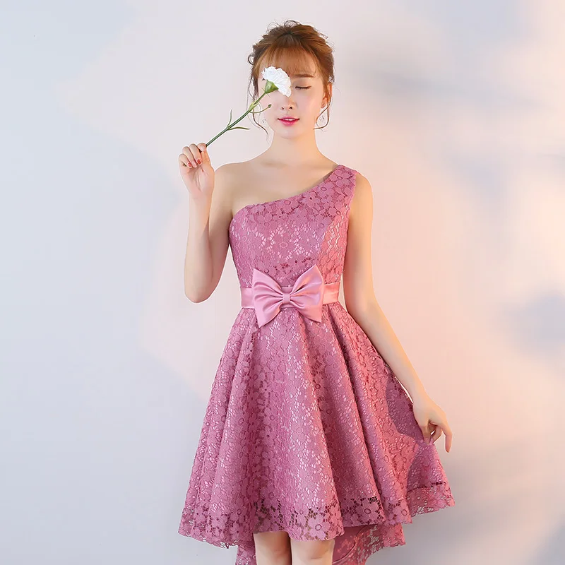 Розовые элегантные платья невесты с коротким рукавом принцесса вечерние