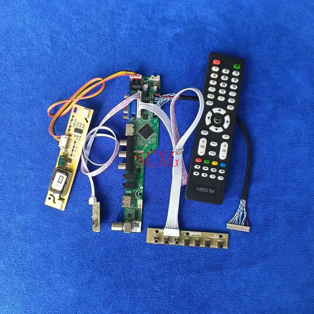 

1024*768 LVDS 20-Pin Signal Analog 2CCFL For G150X1/M150X4/M150X5 VGA USB HDMI-compatible KitLCD monitor controller driver board