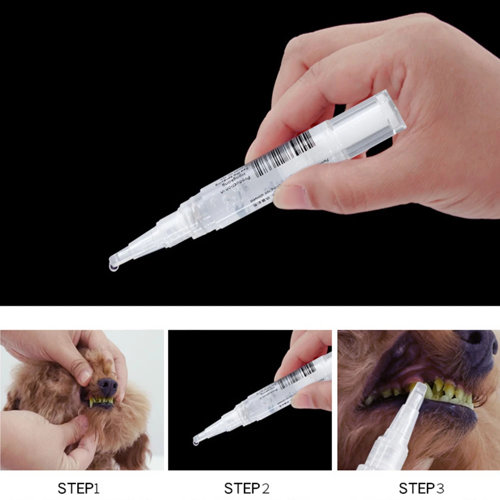 2 шт. отбеливающая ручка для чистки зубов домашних животных| |