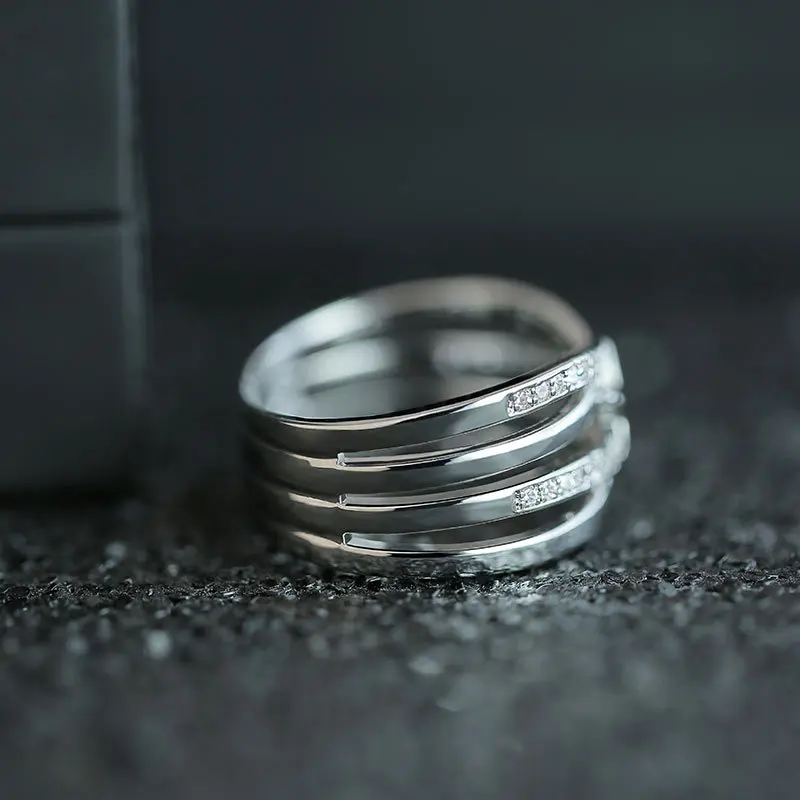 Новое желанное метеоритное кольцо переплетенное обручальное с двойной буквой X