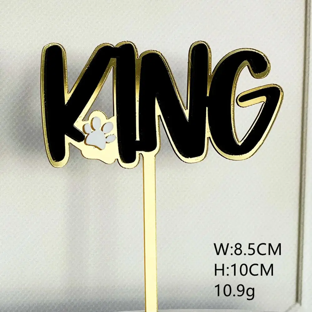 Новинка Топпер для пирожных акриловые кости собак рисунок счастливая фотография