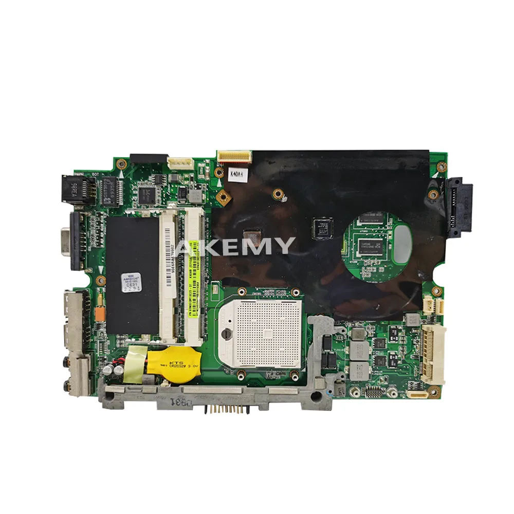 Akemy K40AB материнская плата для ноутбука For Asus K40AD K40AF K50AB K50AD K50AF K40IJ K5IJ K40 K50 тестовая
