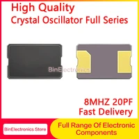 5pcslot smd resonator passive crystal oscillator electronic kit 2pin 5032 ceramic crystal resonator 8mhz 20pf 10ppm 5 03 2mm