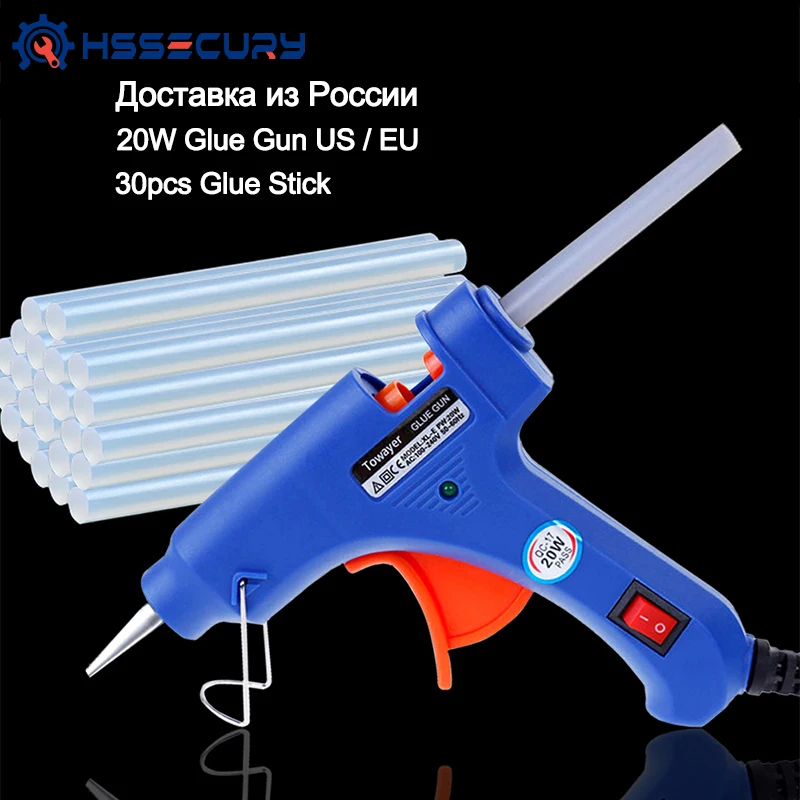 Клеевой пистолет 20 Вт с 7 мм стандартным мини-пистолетом | Инструменты