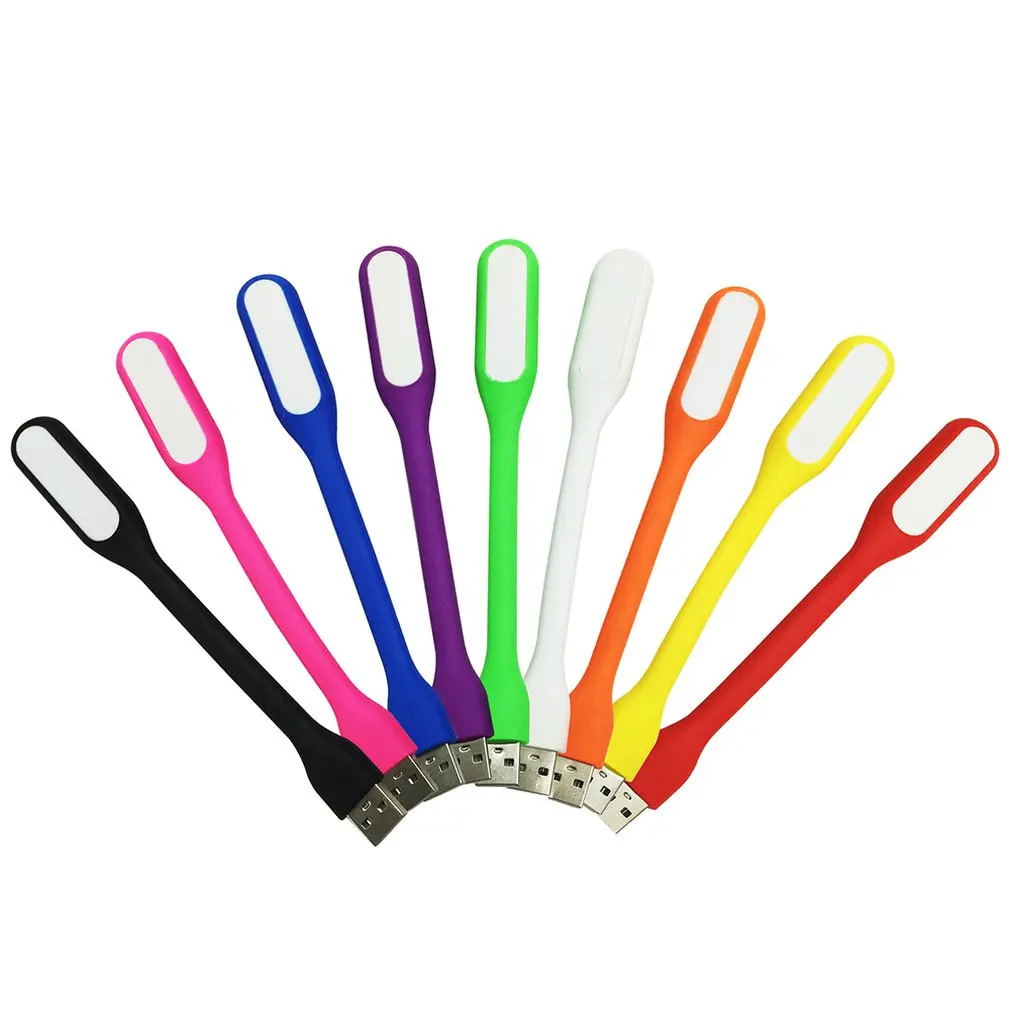 Мини USB LED удобный портативный Гибкий штатив для ночной светильник супер яркая