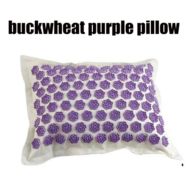 buckwheat pillow 5 74*44 см Лотос Спайк Акупрессура Массажный коврик натуральный органический лен хлопок подушка Релаксация снимает стресс напряжение тело йога коврик - Цвет: buckwheat pillow 5