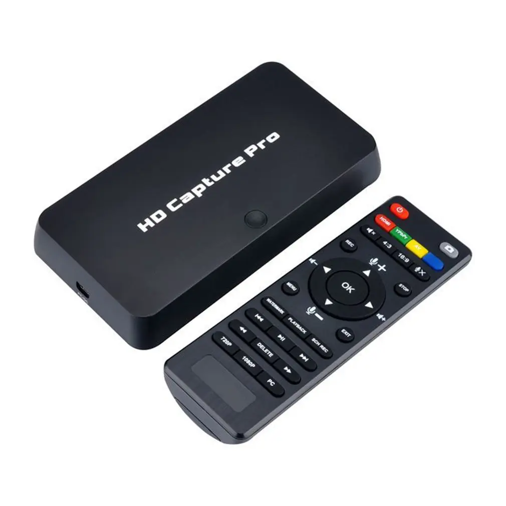 HD 1080P игровой захват видео Захват HDMI рекордер пульт дистанционного управления