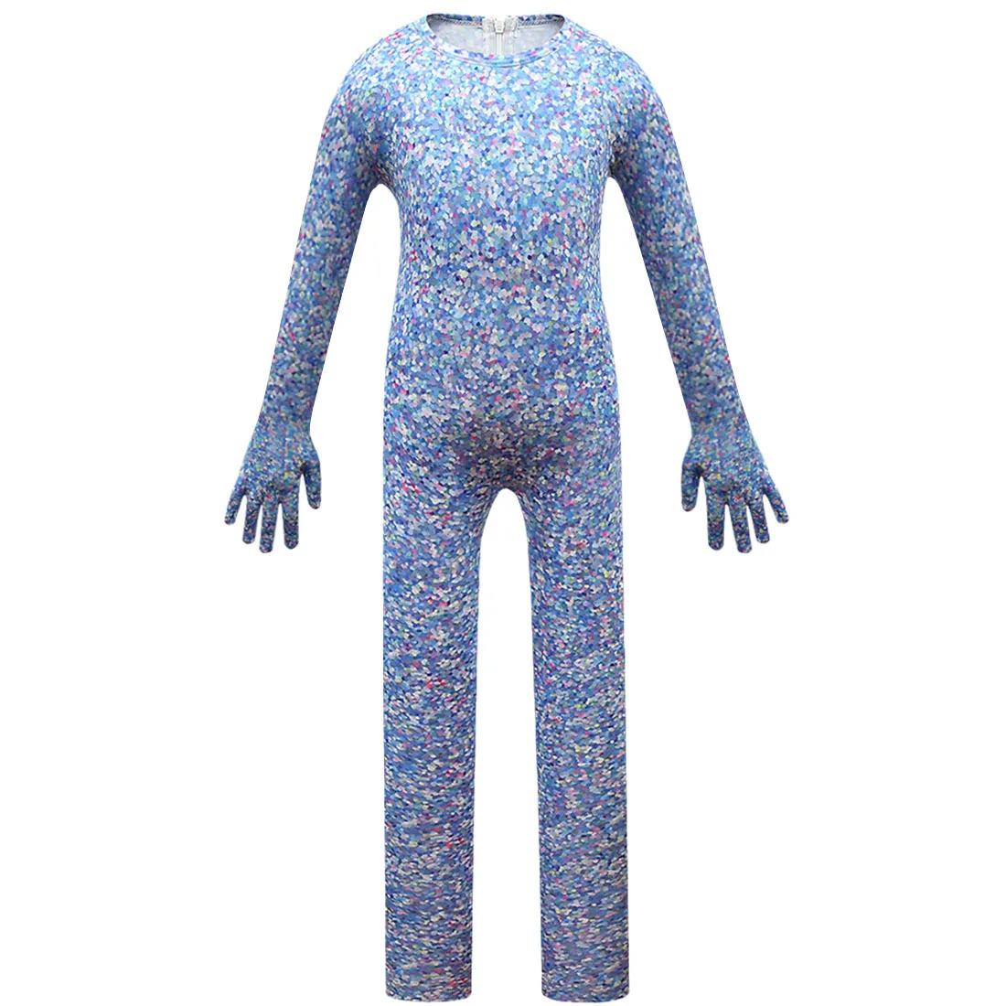 Kids Trolls Costume World Tour Cosplay Children Boys Bodysuit and Headgear Halloween Costumes Little Diamond Jumpsuits | Тематическая