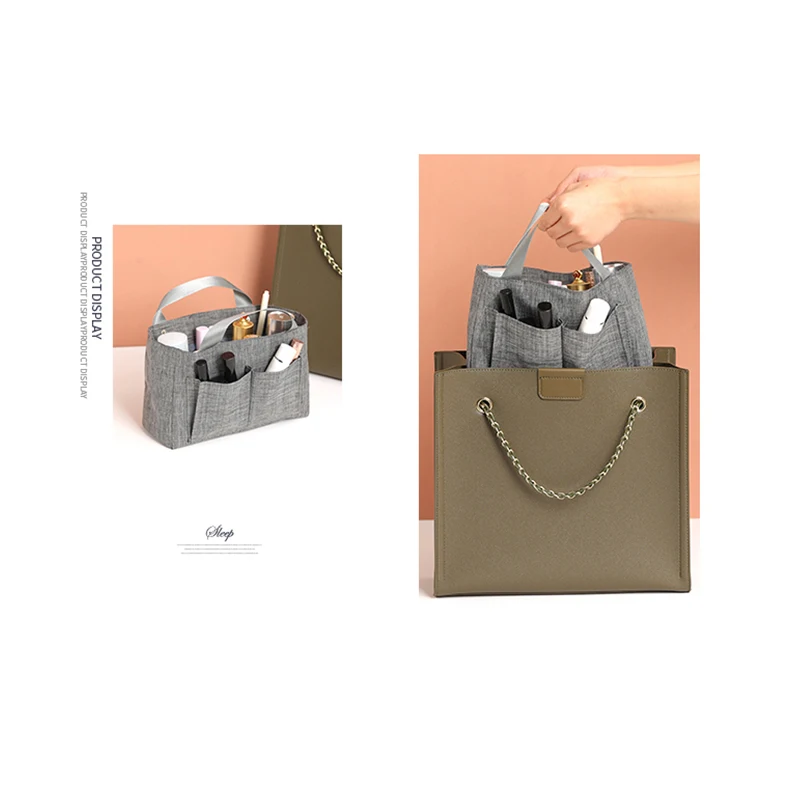 Многофункциональный новый 3D органайзер для макияжа вставная сумка сумки