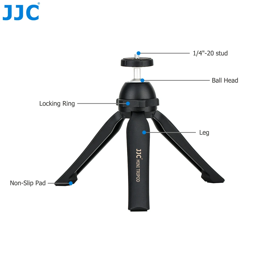 JJC мини Настольный Ручной штатив Стенд для Sony ZV 1 ZV1 RX100 VII A6000 A6300 A7 III A7R IV Canon RP Fuji XT3