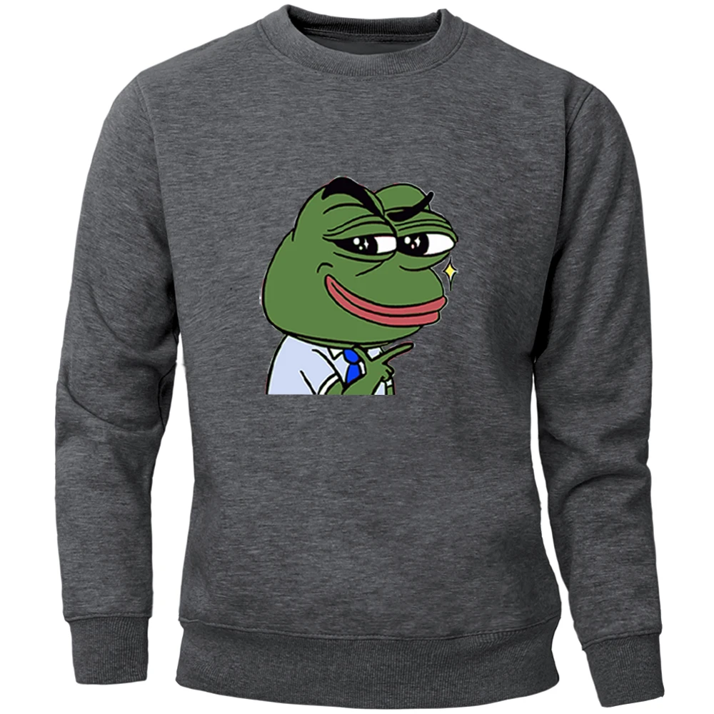 Мужской свитшот с круглым вырезом на осень/зиму | Мужская одежда