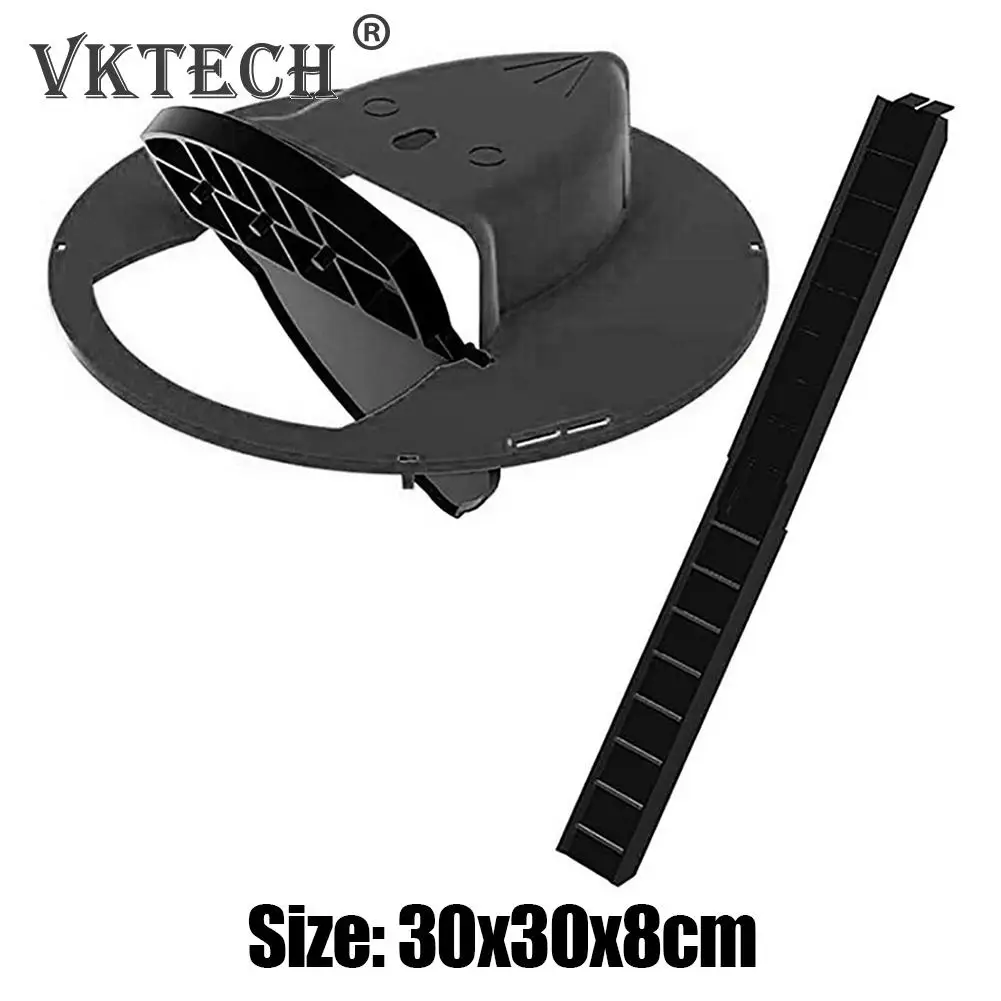 

Reusable Smart Flip Mouse Trap Household Outdoor Mice Catcher Plastic Slide Bucket Automatic Reset Rat Lethal Trap Pest Control