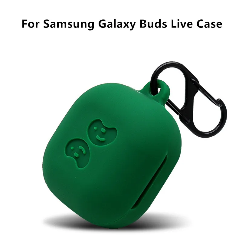 

10 Colors Silicone Case Earphone Cover For Galaxy Buds Live Headset Protective Case Cover Bluetooth Wireless Earphone Case