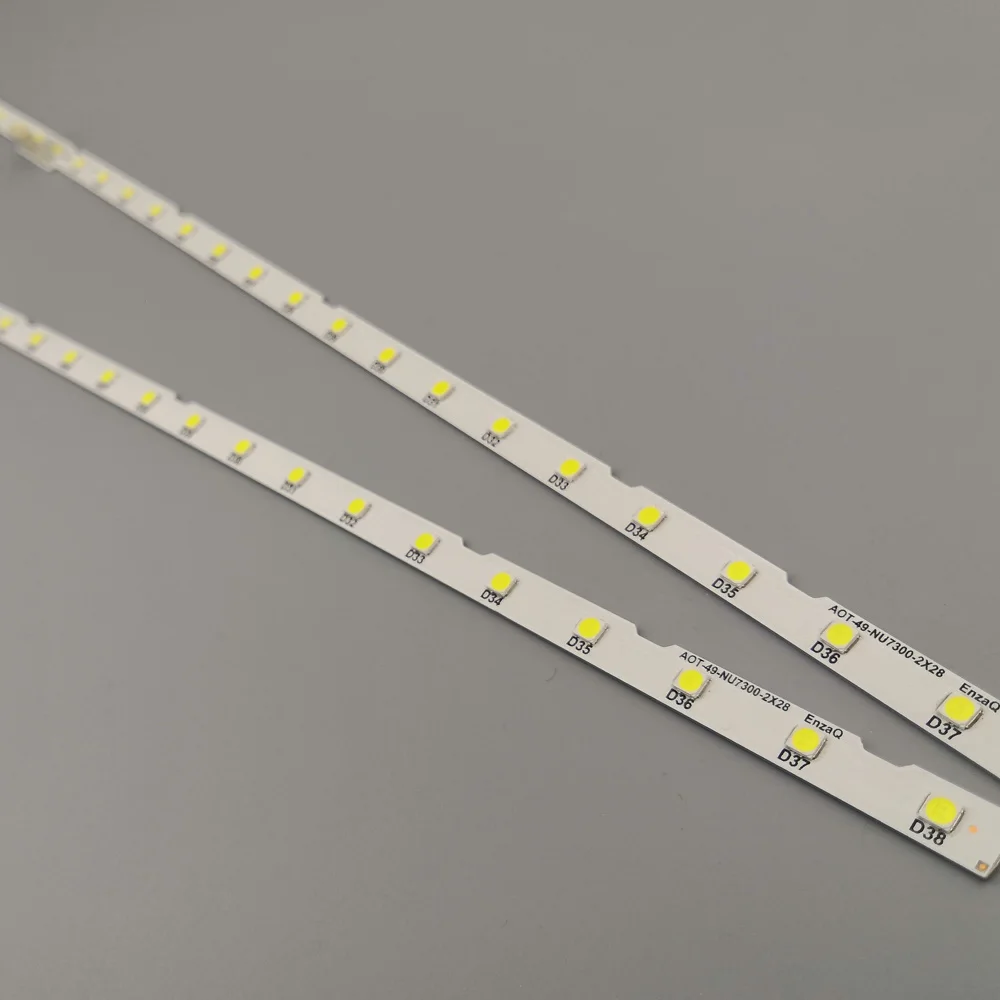 2pcs LED Backlight for Samsung UE49NU7100 UE49NU7100U UE49NU7170 UE49NU7300 UN49NU7100 UE49NU7670 UE49NU7140U AOT_49_NU7300 | Лампы и